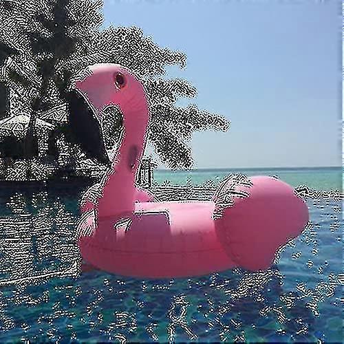 Otwoo Giant Inflatable Flamingo / Unicorn Pool Floating Raft Summer Outdoor Swimming Pool Floating Fun Toys Party Beach Floating Swimming Ring Adults
