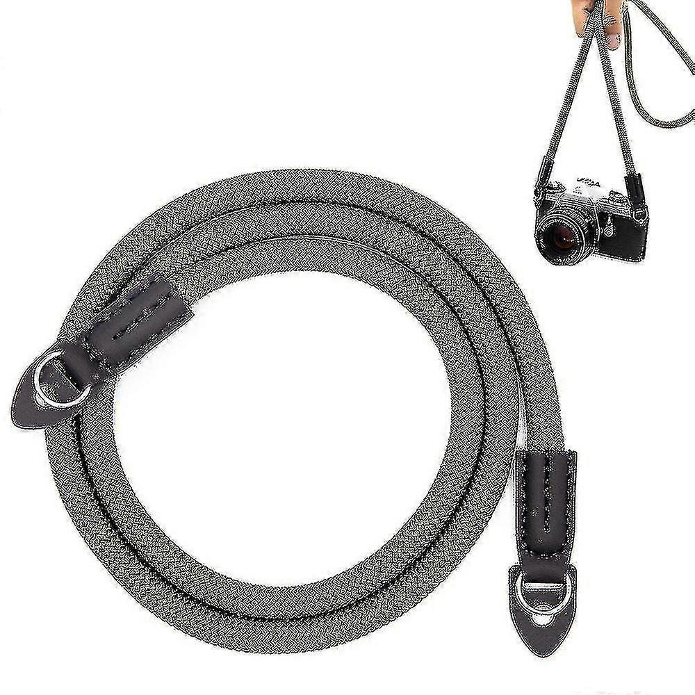 Camera Strap Vintage 105cm Camera Nek Schouderband, leger Groen