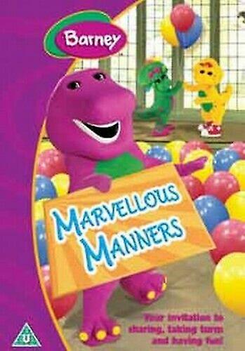 Barney Marvellous Manners DVD (2004) Barney cert U - Region 2