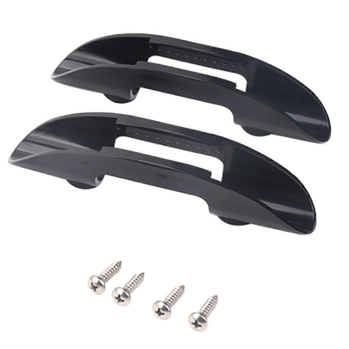 2PCS Oar Fixing Buckle Kayak Accessories Kayak Marine Boat Paddle Clip Holder Watercraft Black Plas