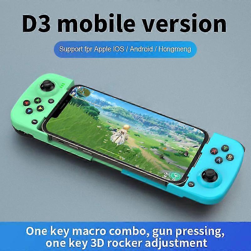 D3 Wireless Bluetooth Game Controller Telescopic Gamepad Joystick For Samsung