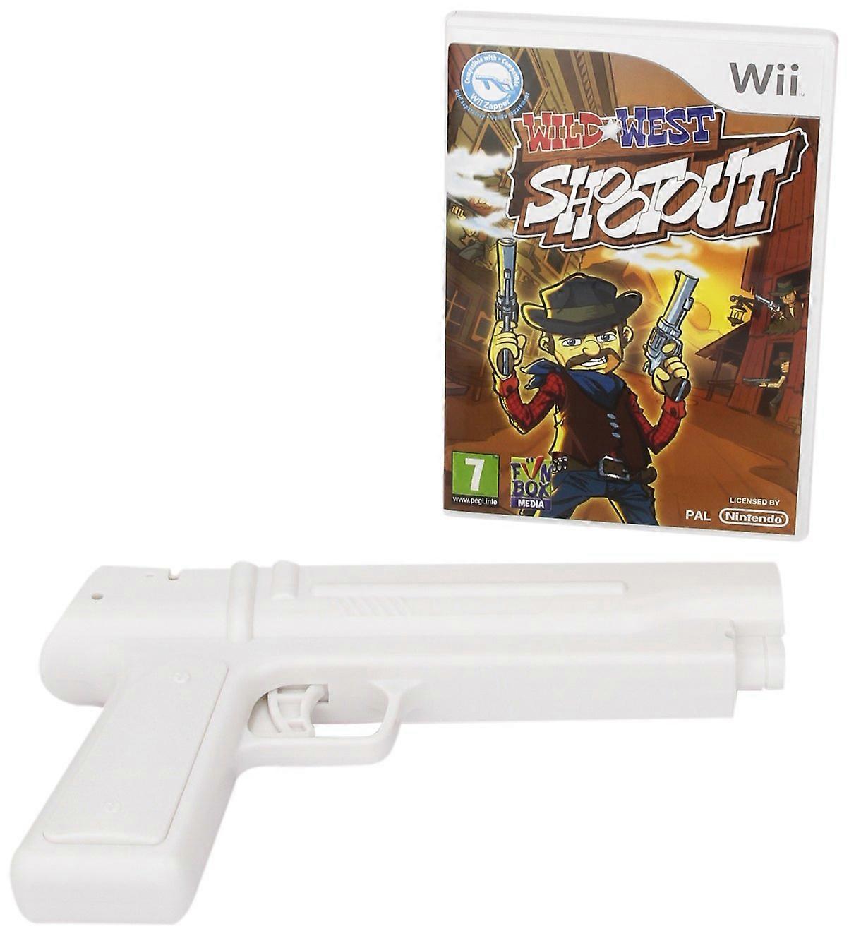 Wild West Shootout and Gun (Wii) - PAL - New & Sealed