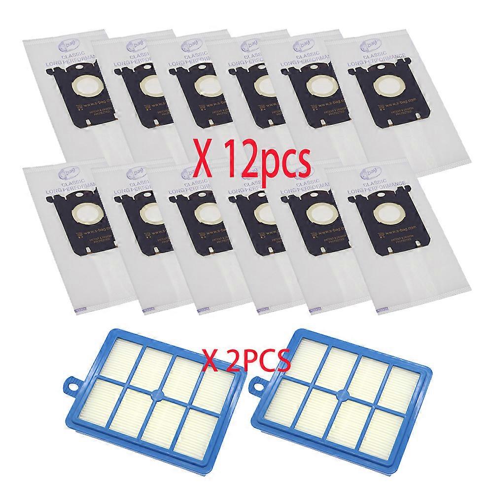 Replacement Hepa Filter Dust Bags for Electrolux Vacuum Cleaner Filter Electrolux Hepa and S-BAG for philips bags aeg