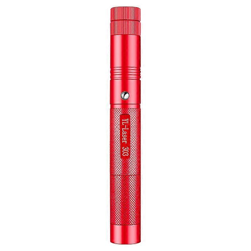 Laser Pointer 303 Starry Sky Flashlight Aiming Focus Adjustable Red