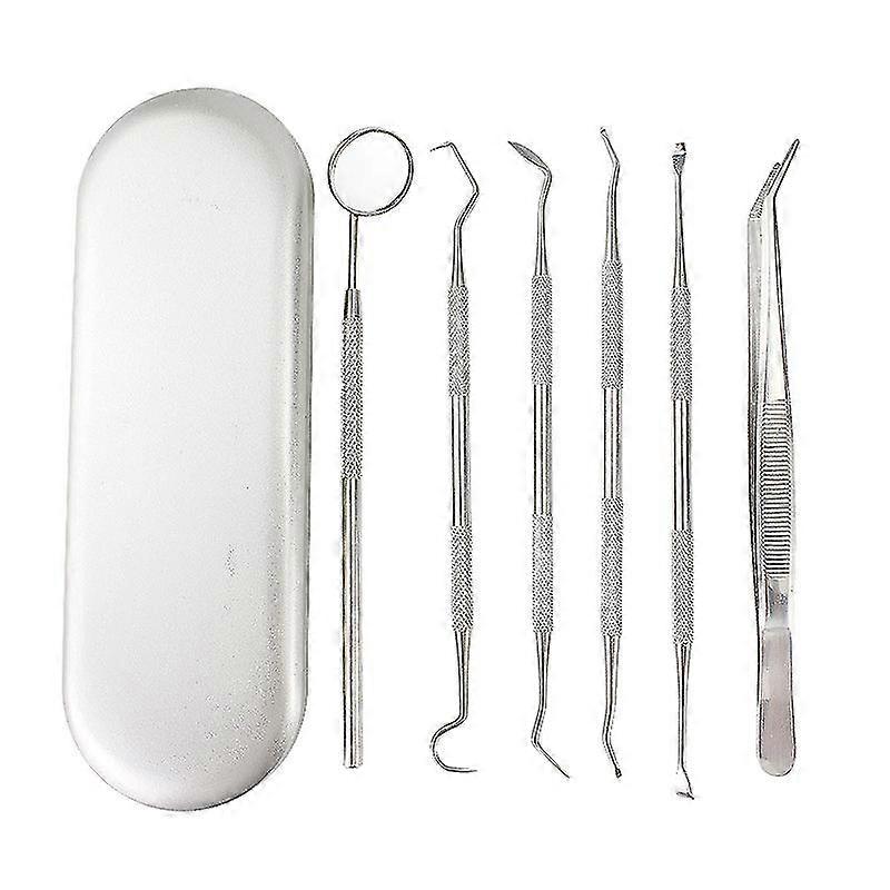 6pcs Dental Tools For Teeth Professional Dental Hygiene Cleaning Kit
