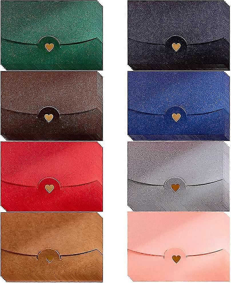 48 Pieces Mini Gift Card Envelopes, Multi Color Mini Envelope