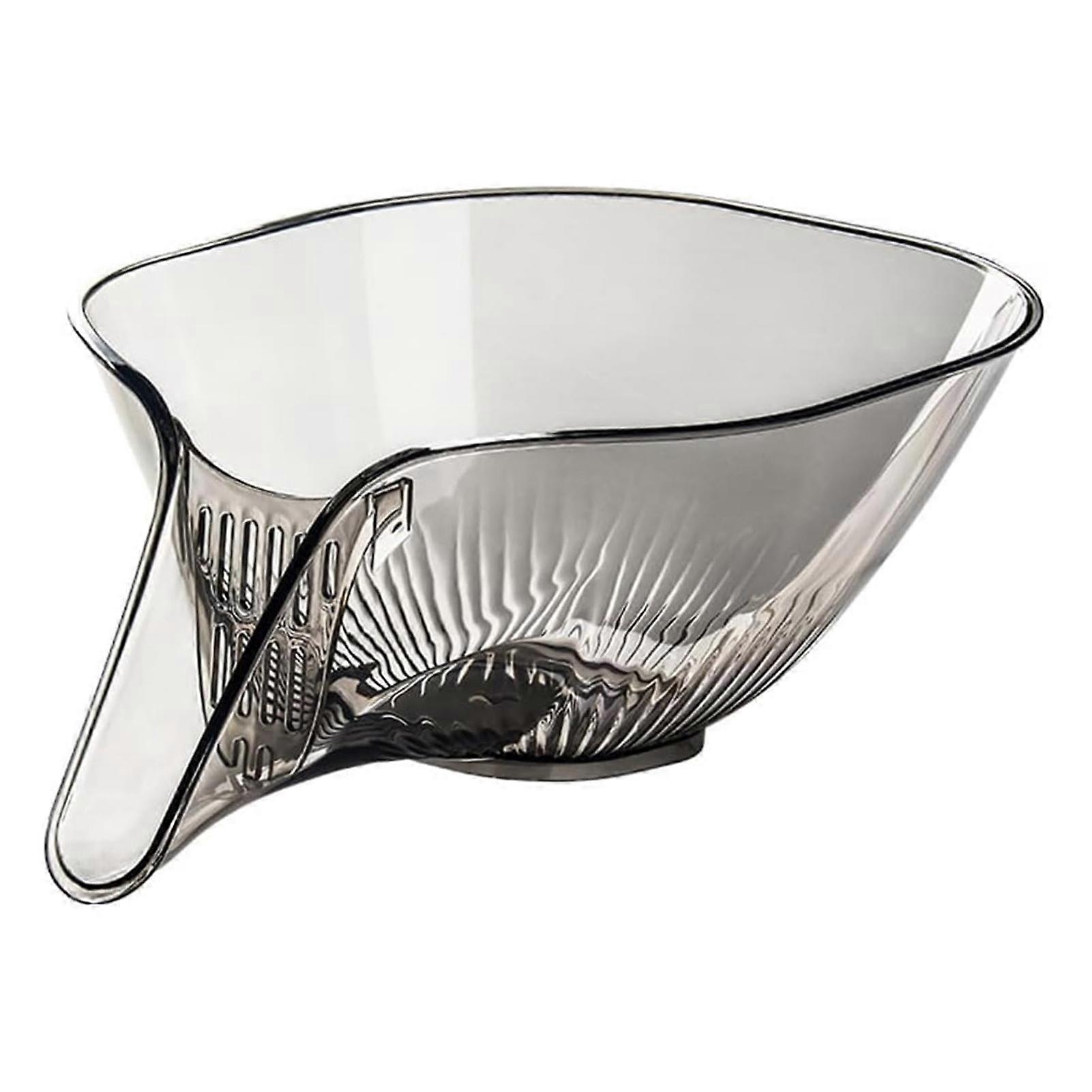 Drain Basket Funnel for Kitchen Sink Large Capacity Veggie Washing Basket for Home Kitchen