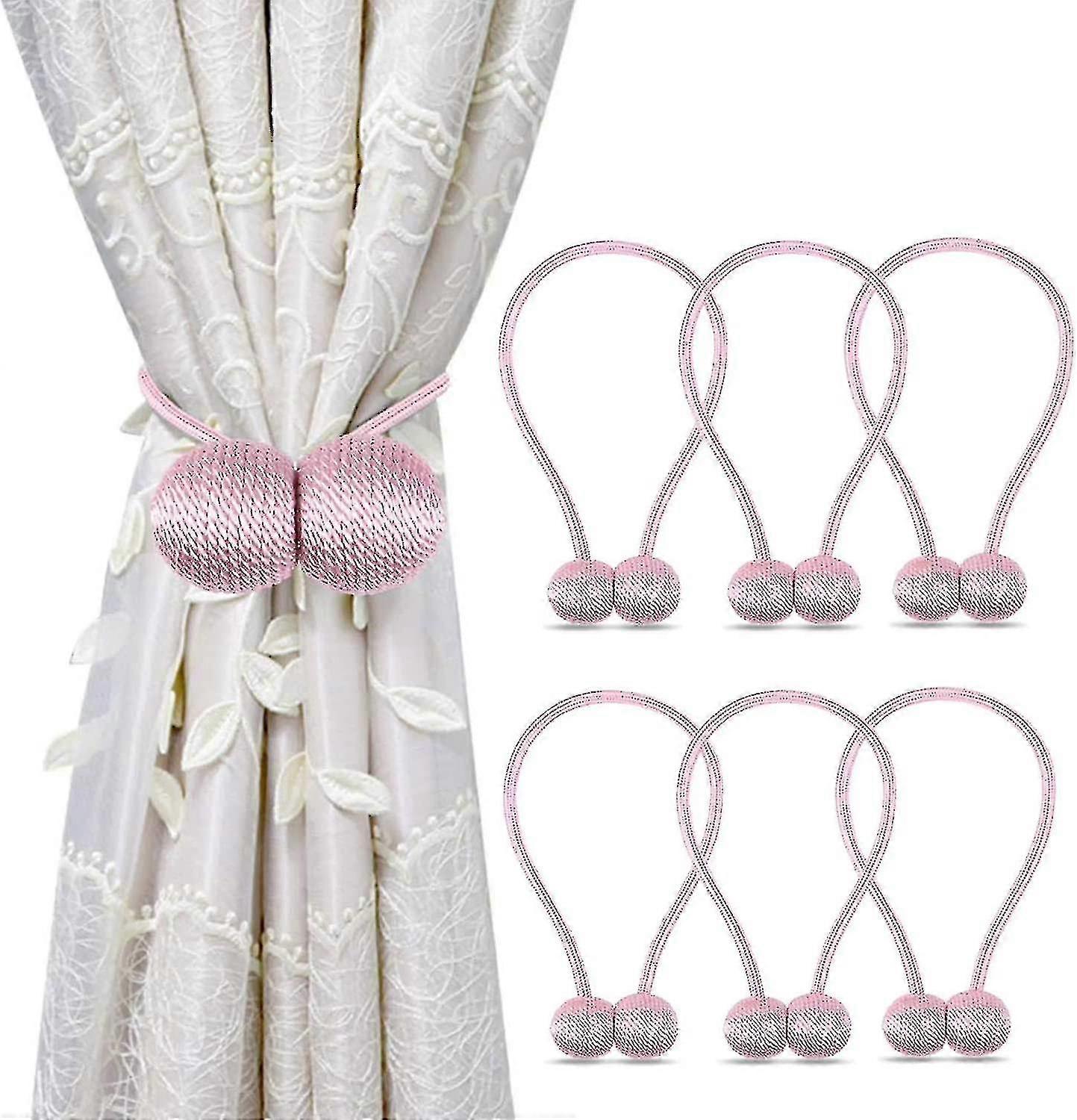 6 Pack Ain Tiebacks Dry Holdbacks For Ains, Dr, R, No Tools Required ()