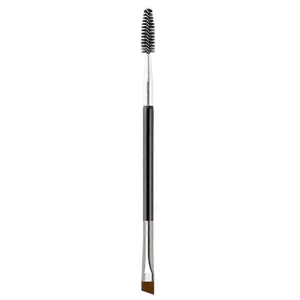 (Black) Eyebrow Brush, Professional Dual Angled Eyebrow Brush and Spoolie Brush Eyelash Comb Eyebrow Tool,2024 Ping