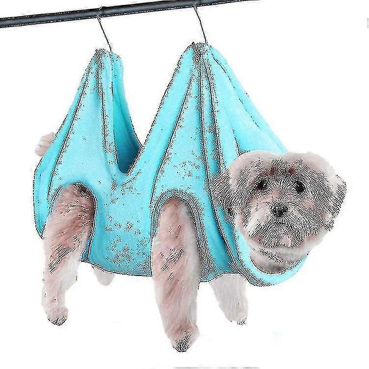 Pet Grooming Hammock Helper Assistant Multifunctional Dry Towel Cat Dog Restraint Bag