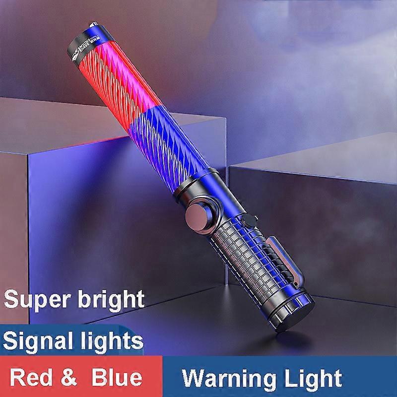 Strong Light Flashlight Emergency Flashing Light Police Traffic Warning Lights Lamp May 22