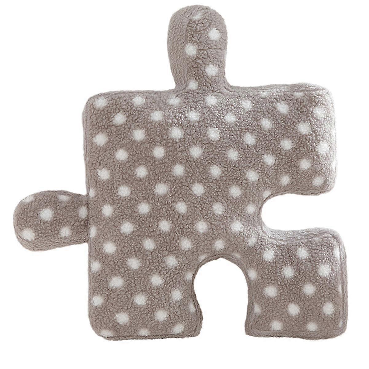Irregular Puzzle Cushions, Polka Dot Pillows, Plush Pillows That Can Be Used for Games, Sofa Bed De