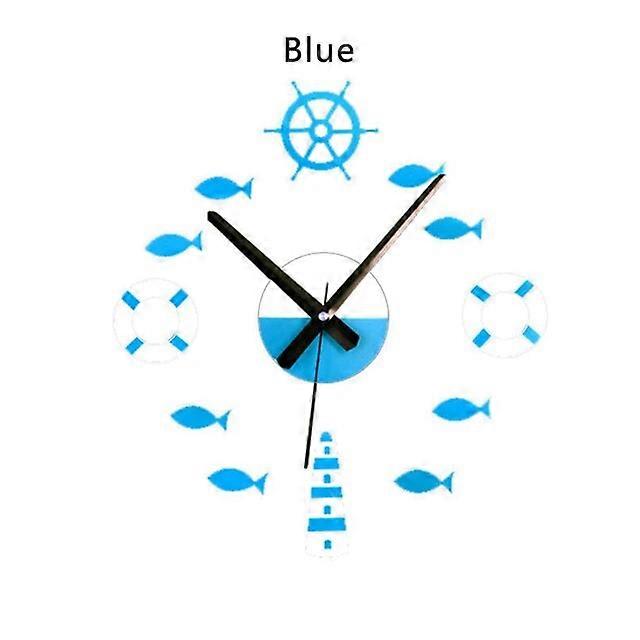 1Pcs  3D Wall Clock Acrylic DIY Clock