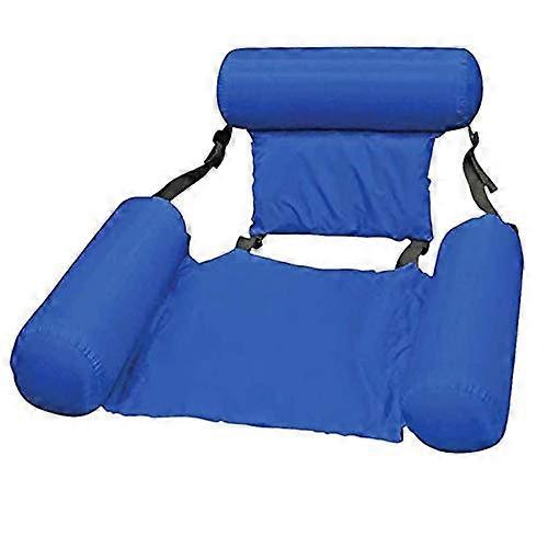 Inflatable Water Hammock Inflatable Floating Recliner Water Games Lounge Chair Bed Floating Sofa Summer Foldable