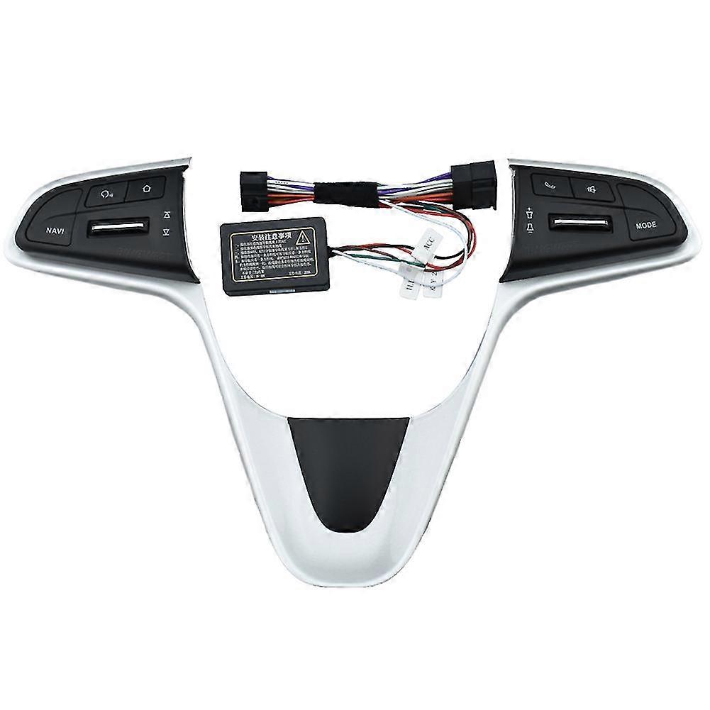 Car Steering Wheel Buttons Switch Volume Phone Gps Function Switch Panel For Sail 2015 2016 2017 20