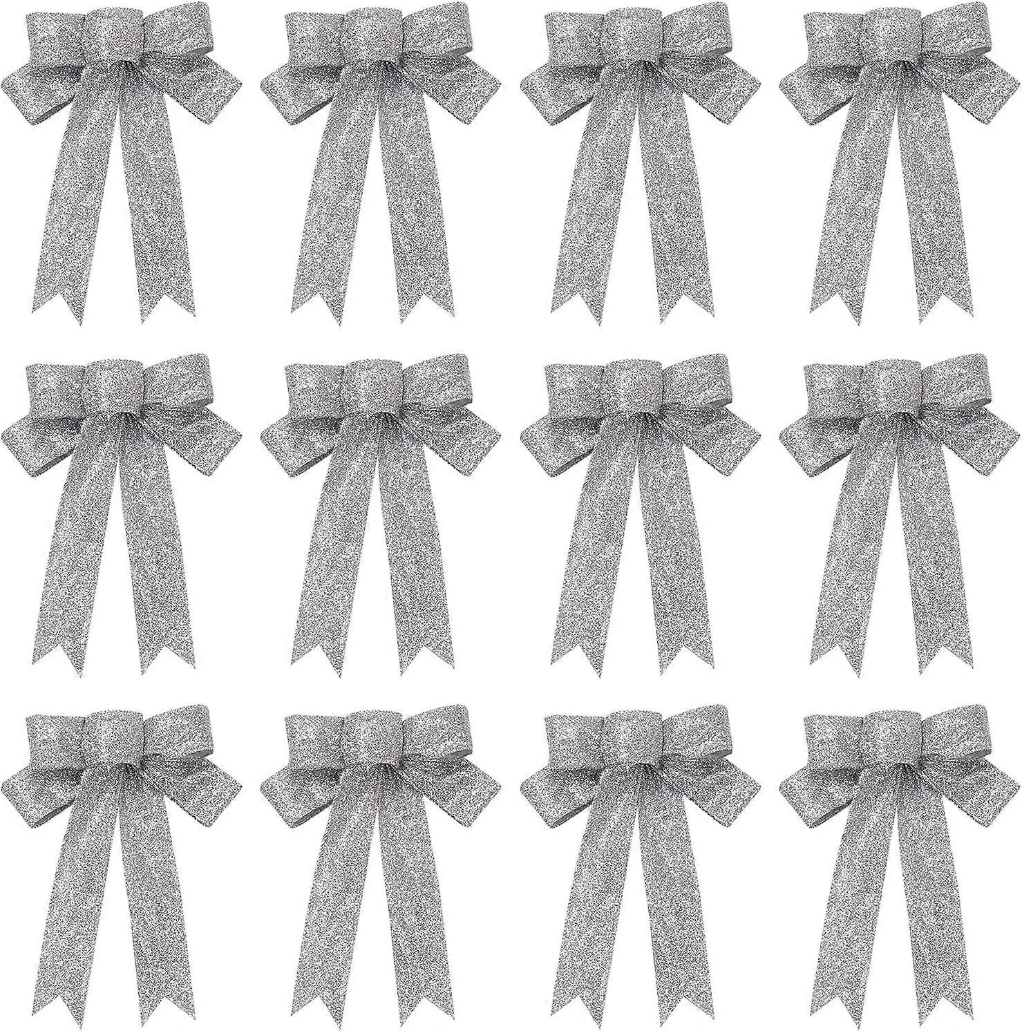 12 julebuer Glitterbånd til jul