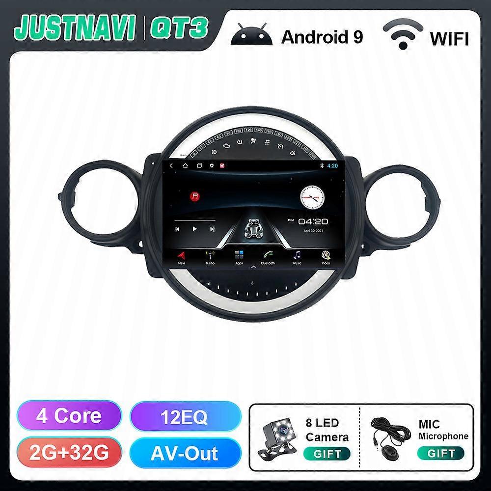 Redkid QT5 360 Pour MINI COOPER R56 R60 2007 - 2014 Voiture Dvd Lecteur multimédia Radio Android 10.
