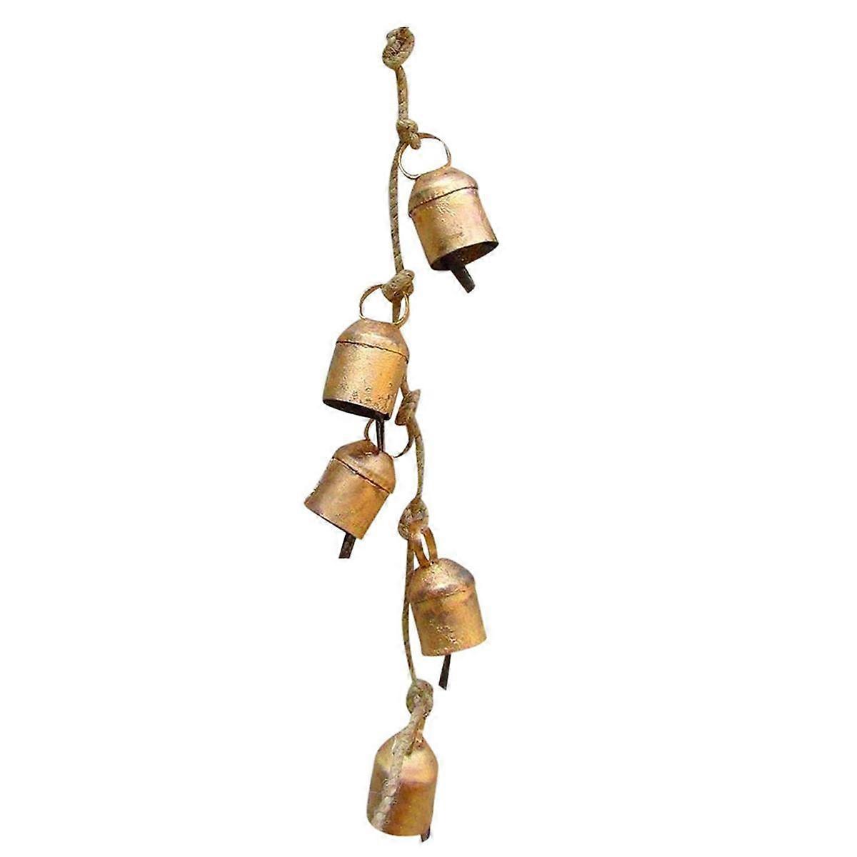 Cow Bells Vintage Countryside Harmony Cow Bells Giant Bronze Cowbell Crafts Metal CowBell Hanging C