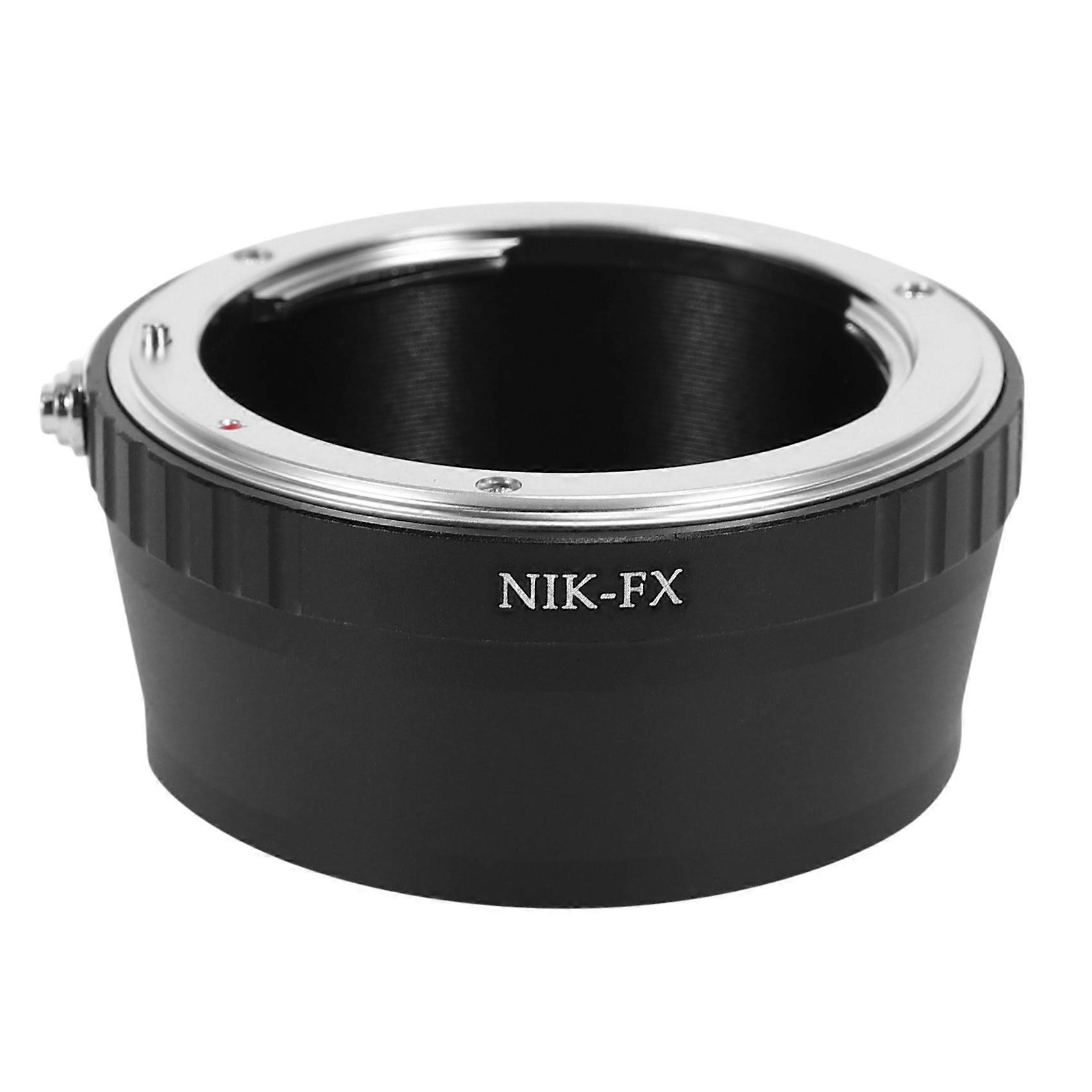 Black Lens Adapter For F AI Lens to X Mount Camera Fit X-E1 DC287