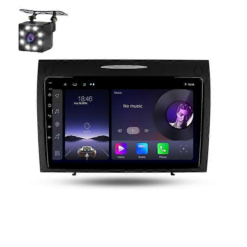 Car Radio Multimedia For Benz SLK-Class SLK Class R171 2004 - 2011 Video Player Carplay Navigation A