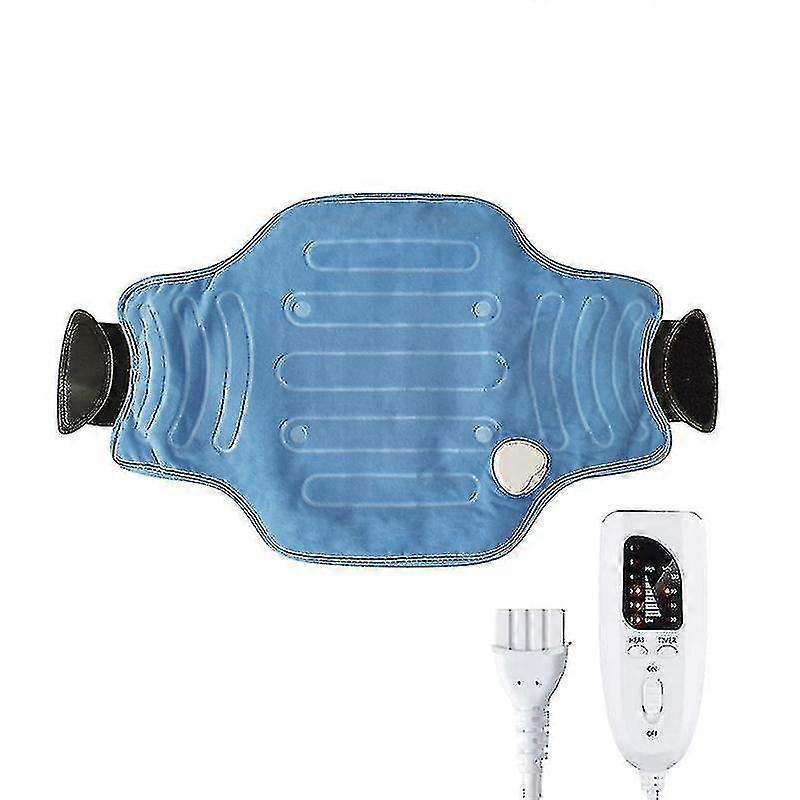 وسادة تسخين حزام كهربائي قطني للتدفئة الخلفية مع 6 إعدادات للحرارة لتخفيف الألم