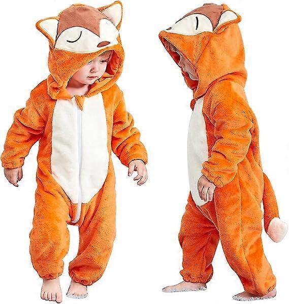The Fox Unisex Winter Baby Sleepsuits 3-36 Months