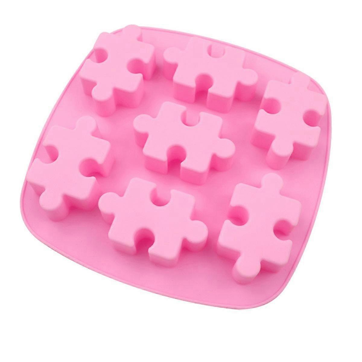 Piece Mold Silicone Puzzle Crayons Maker