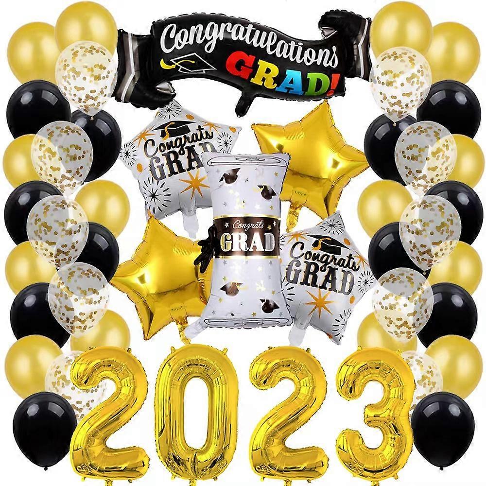 Party Balloons Graduation Decorations Set 2023