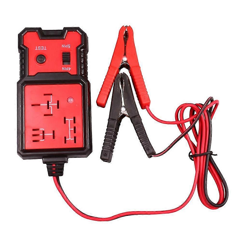 Car Electronic Relay Tester Voltage-diagnostic Tool 4 Pin 5 Pin Battery Checker