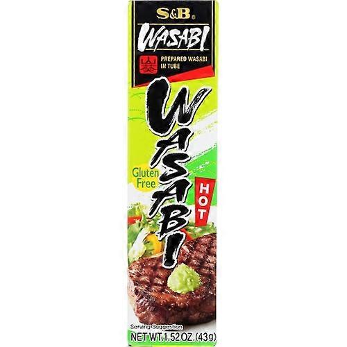 S & B Paste Wasabi Tube Prem ,1.52 Oz(Case Of 10)