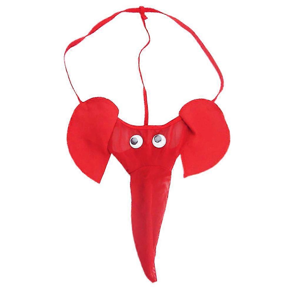 Férfiak Újdonság Elefánt G-húrok Bugyi Tangák Fehérnemű Rövidnadrágok Fehérnemű szórakozáshoz és játékhoz