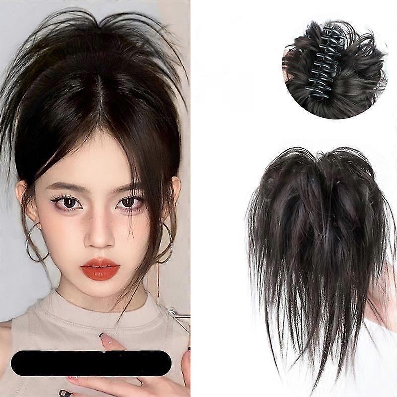 Messy Bun Hair Piece Claw Clip Hair Bun Wavy Curly Chignon Hair