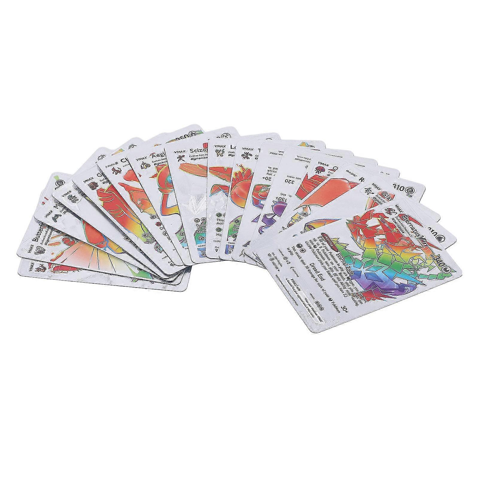 Anime Cards Packs Collection - 55pcs Portable PVC Cartoon Pattern Game Props for Party Gold