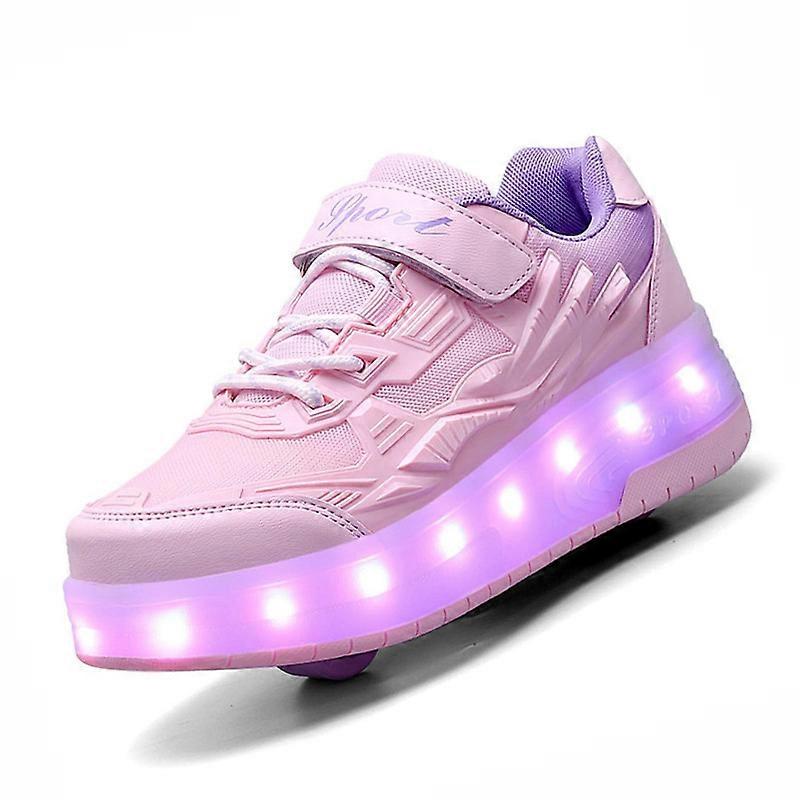 LED-Rollschuhe Schuhe für Kinder blinkende Räder, stilvolle Unisex-Turnschuhe