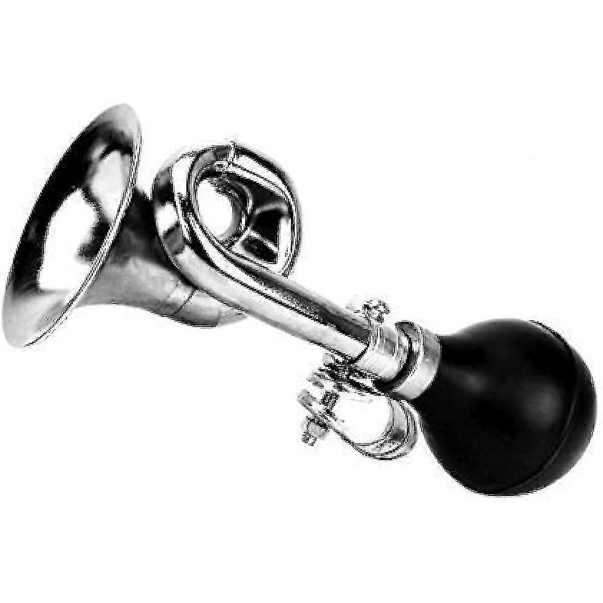 Bike Horn For Adults Classic Bugle Horn Metal Squeeze Clown Horn For Golf Cart Fits All Bicycle Handle Bar Loud Sounds - XINGX
