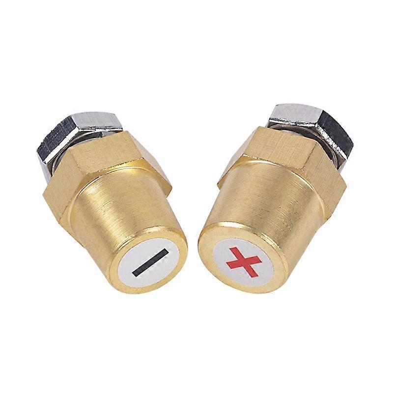 Female Stud Car power connector Post Adapter 3/8'' Internal Thread Brass Battery Stud Copper Column Battery Modified Stud With Screw