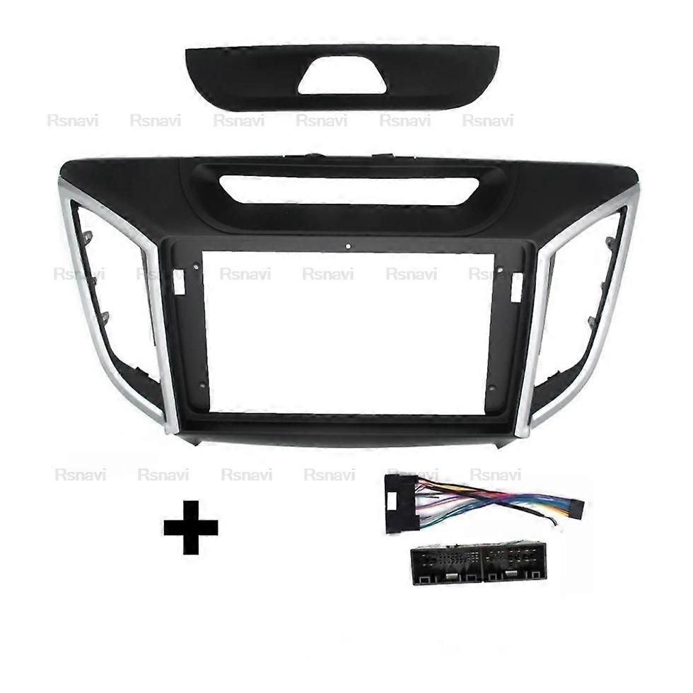 9Inch Car Radio Fascis For Hyundai IX25 CRETA 2014-2018 Android MP5 Player Frame 2Din Head Unit Stereo Panel Dash Cover Trim
