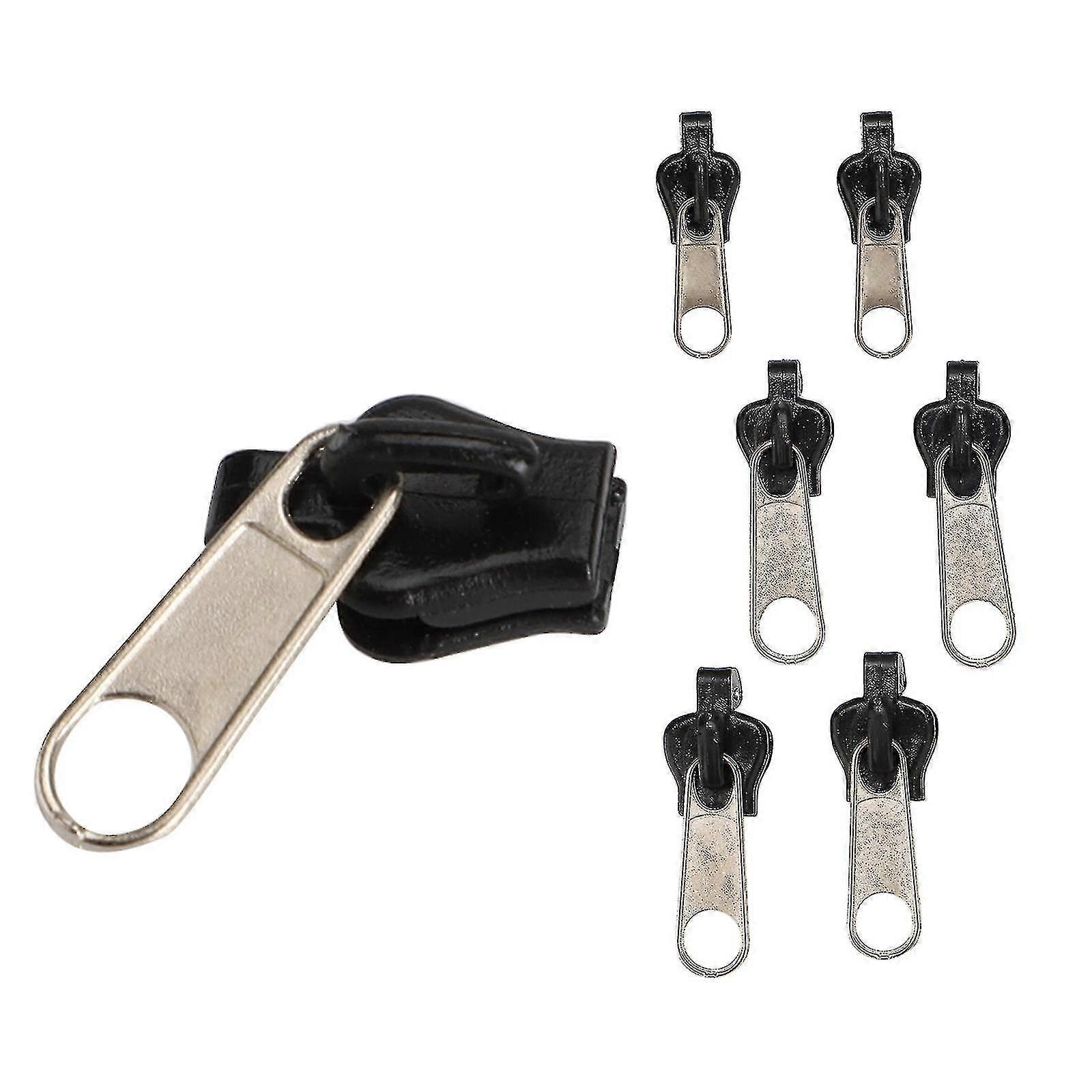 6pcs Repair Replacement Zip Rescue Universal Durable Instant Fix Zipper