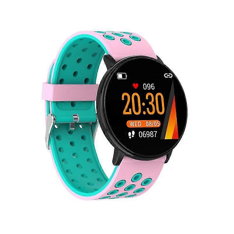New W8 Color Screen Smart Watch Heart Rate Health Monitoring Wristband Sports Step