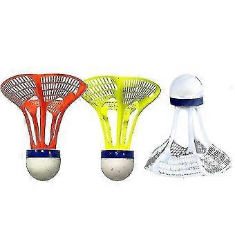 3 stuks Badminton Winddicht Outdoor Shuttlecocks Voor Training Badminton Nylon Bal High Speed Badminton