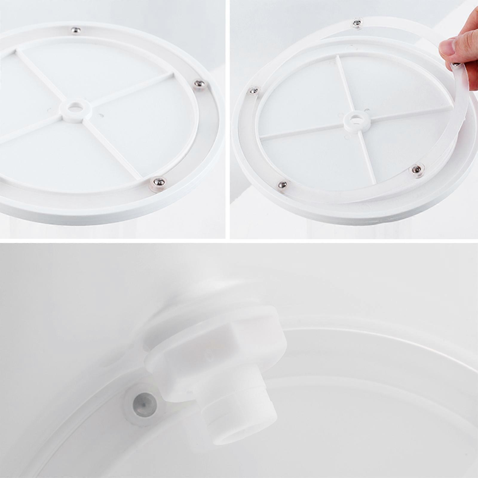 Rotatable Cold Kettle Rotating Bucket PP Capacity 5L With Faucet Acrylic Easy To Use For Party