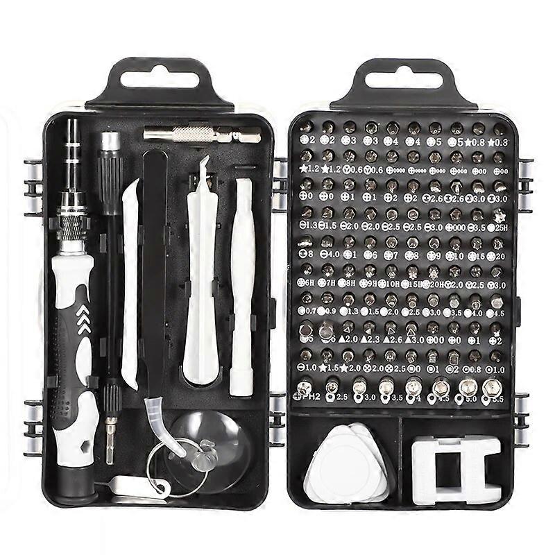 117 in 1 Precision Magnetic Screwdriver Set, Professional maintenance tool set with Flexible Shaft with a storage box made
