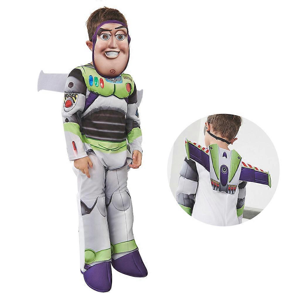 Halloween Story Buzz Lightyear Cosplay Cost Cartoon Doll Stage Performance Bodysuit Adults/Child Cost Full Suits