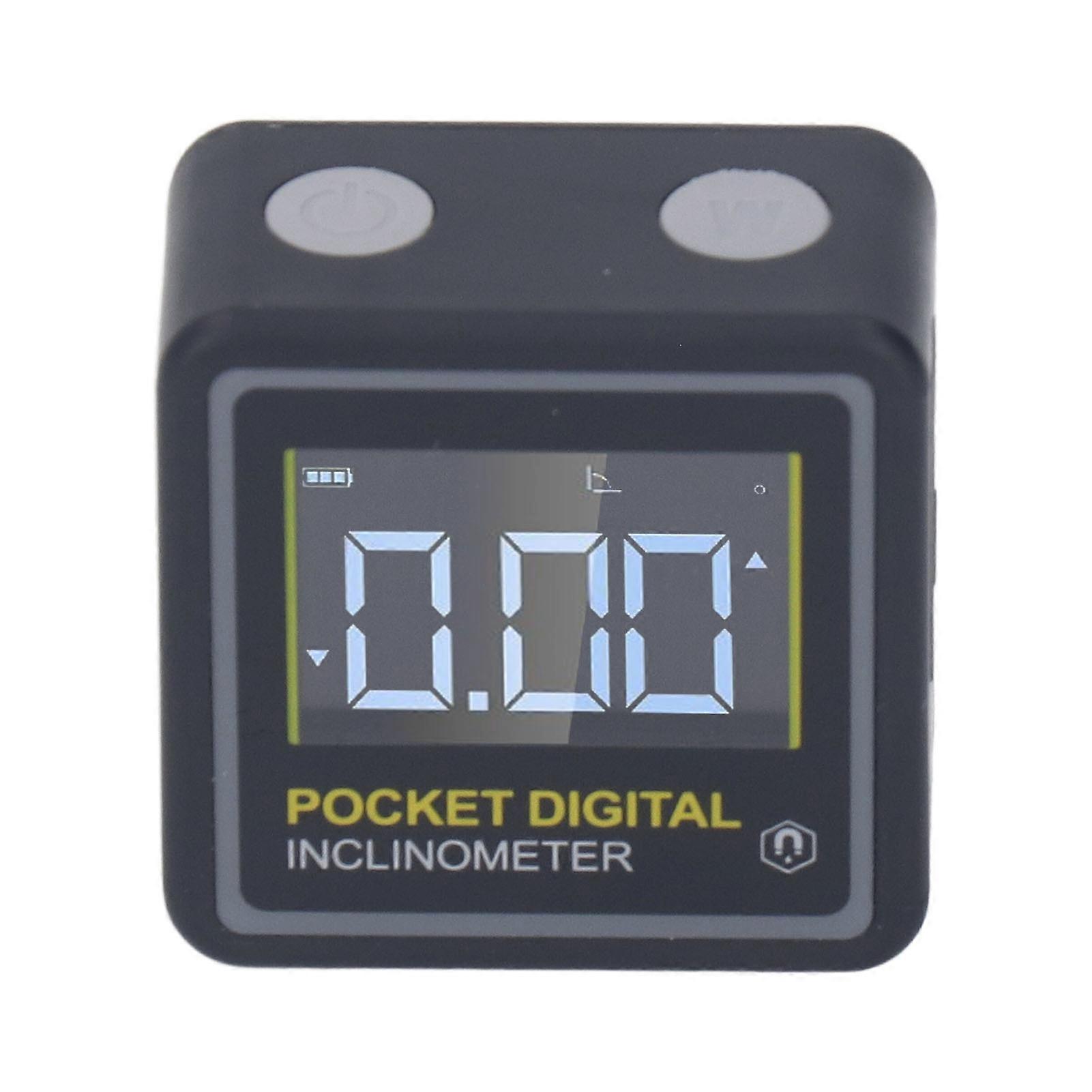 Pocket Digital Inclinometer Protractor Magnetic Angle Finder Measuring Tool for Woodworking Home
