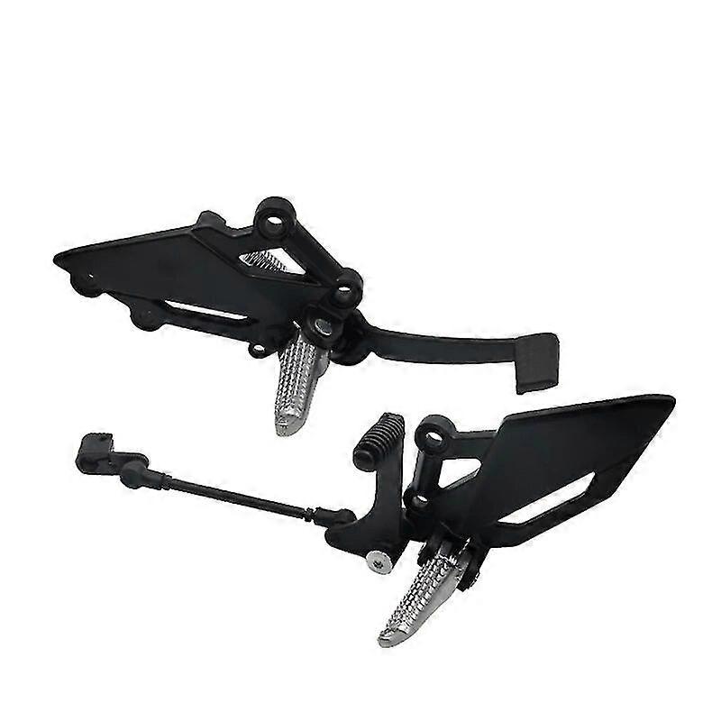 左&右オートバイシフトレバーフロントセットフットペグブラケットフットレストペダルシフターKAWASAKININJAアルミマウントブラケット用