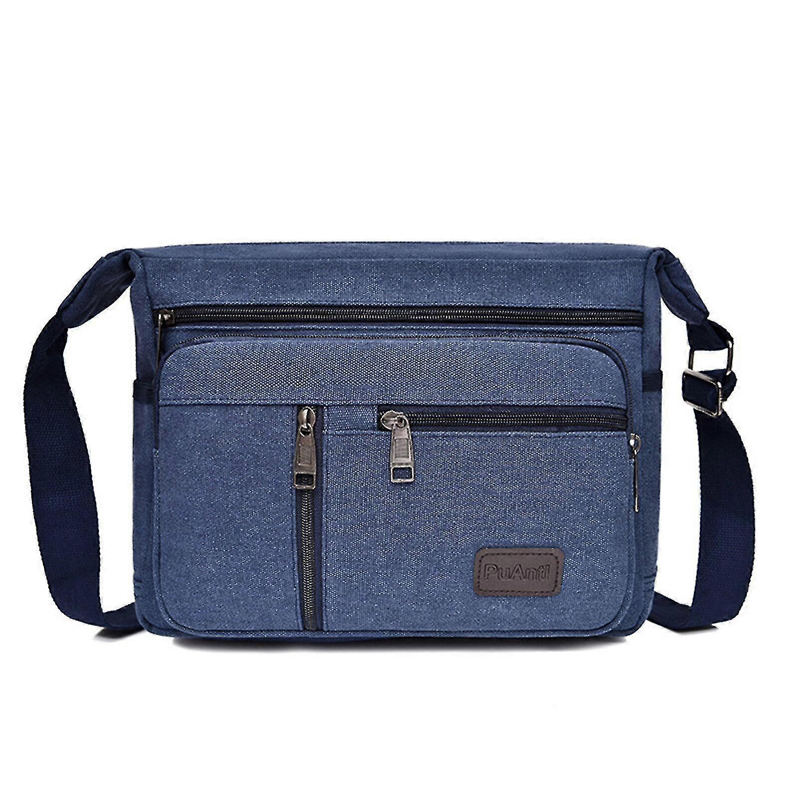 الرجال خمر قماش العسكرية متعددة جيوب حقيبة كروسبودي حقيبة المدرسة حقيبة رسول حقائب الكتف ، 100 ٪ جديد