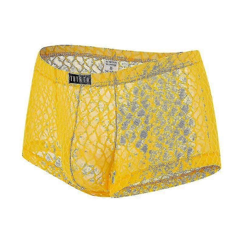 رجل الملاكم مثير الملابس الداخلية الرجال الدانتيل تنفس الملاكم السراويل الداخلية رجل الملاكمين الصلبة Hombre الملاكم السراويل سراويل الرجال سراويل