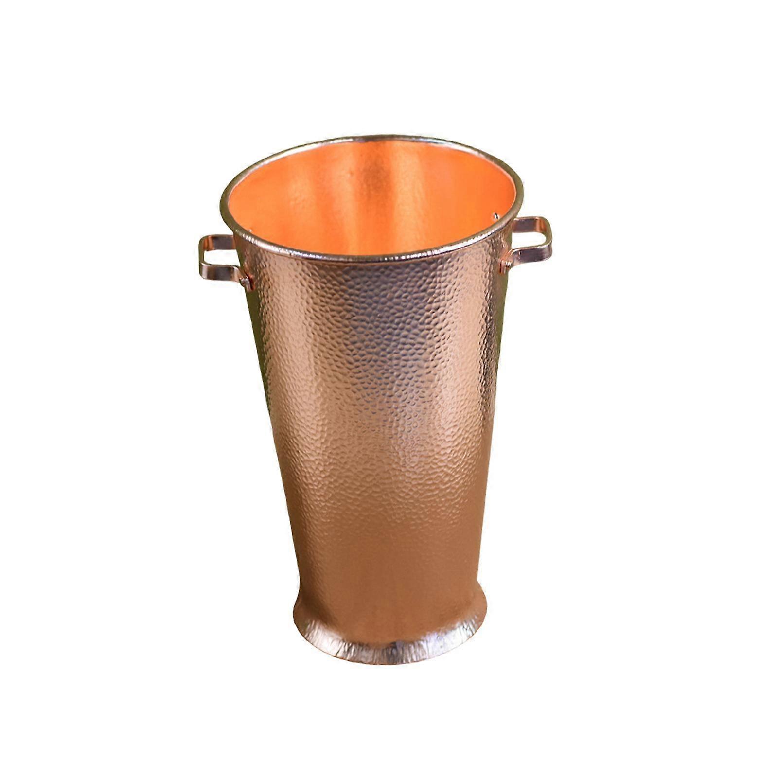 Ice Bucket Sturdy Unique Bucket Chiller for BBQ Outdoor Activities Home Style A