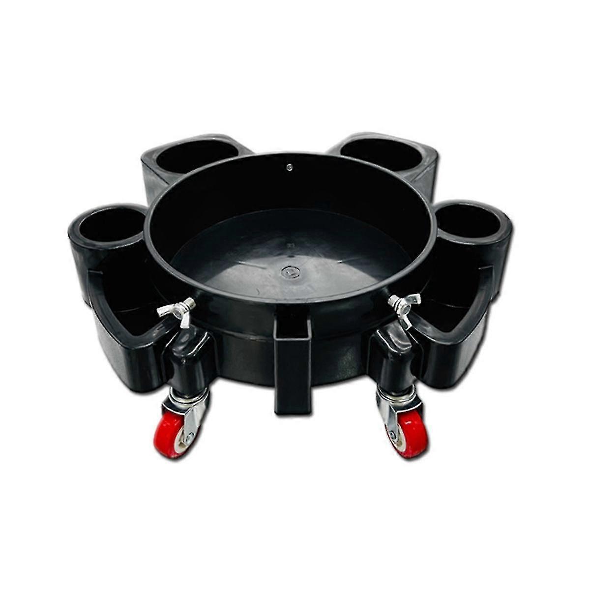 360-graders roterende bil multifunksjonell bilvask bøtte base trinse mobil base bilvask base skjønnhet bilvask verktøy