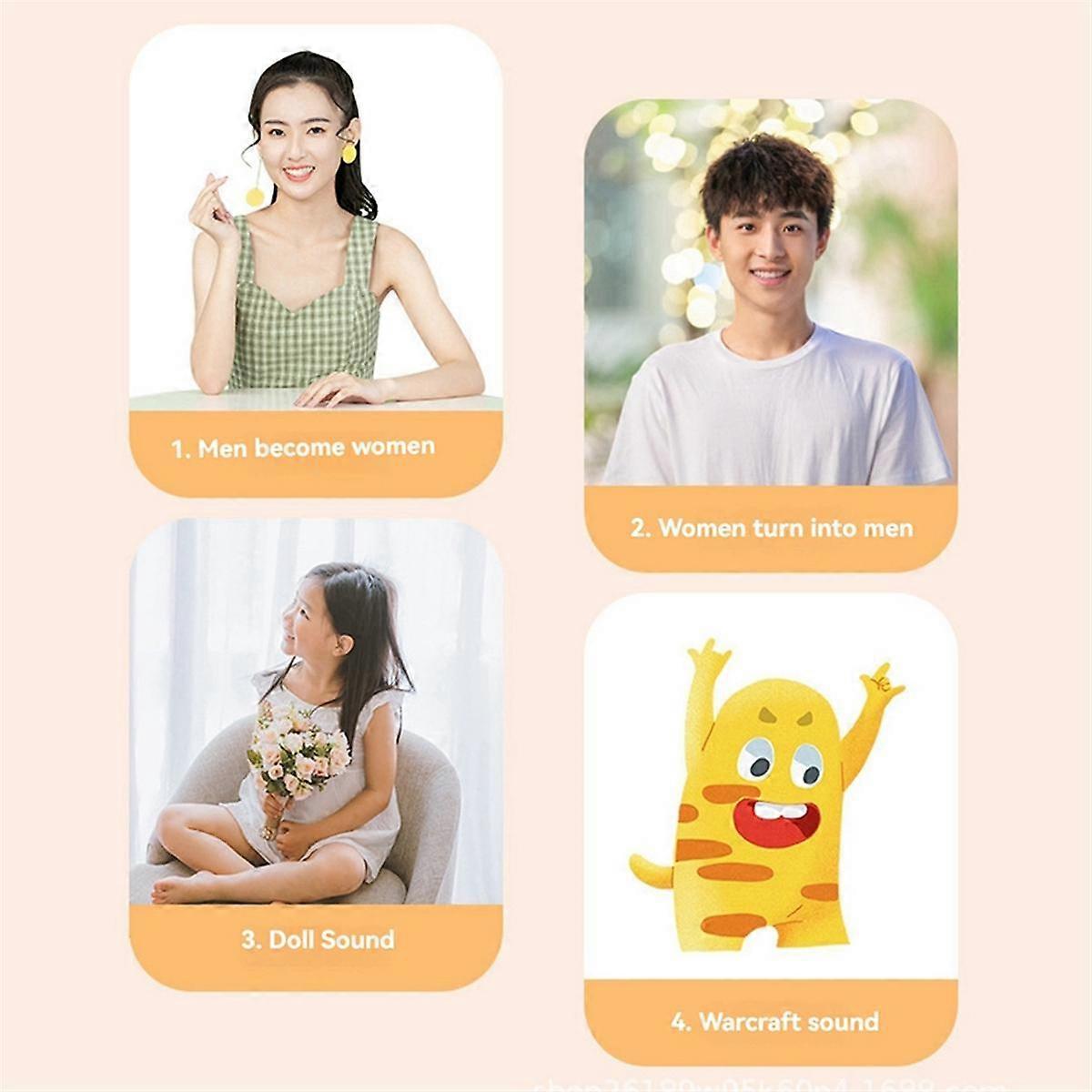 Wireless Karaoke Machine with Bluetooth Speaker, Microphone, and LED Lights Dual Microphone Home Bluetooth Speaker,A